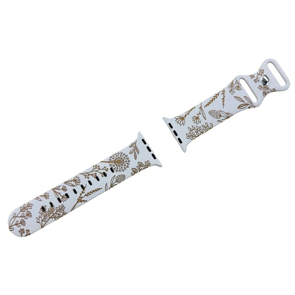 Watch Bands for Apple Watch Series 38mm 40mm 41mm White Base - Picture 1 of 6